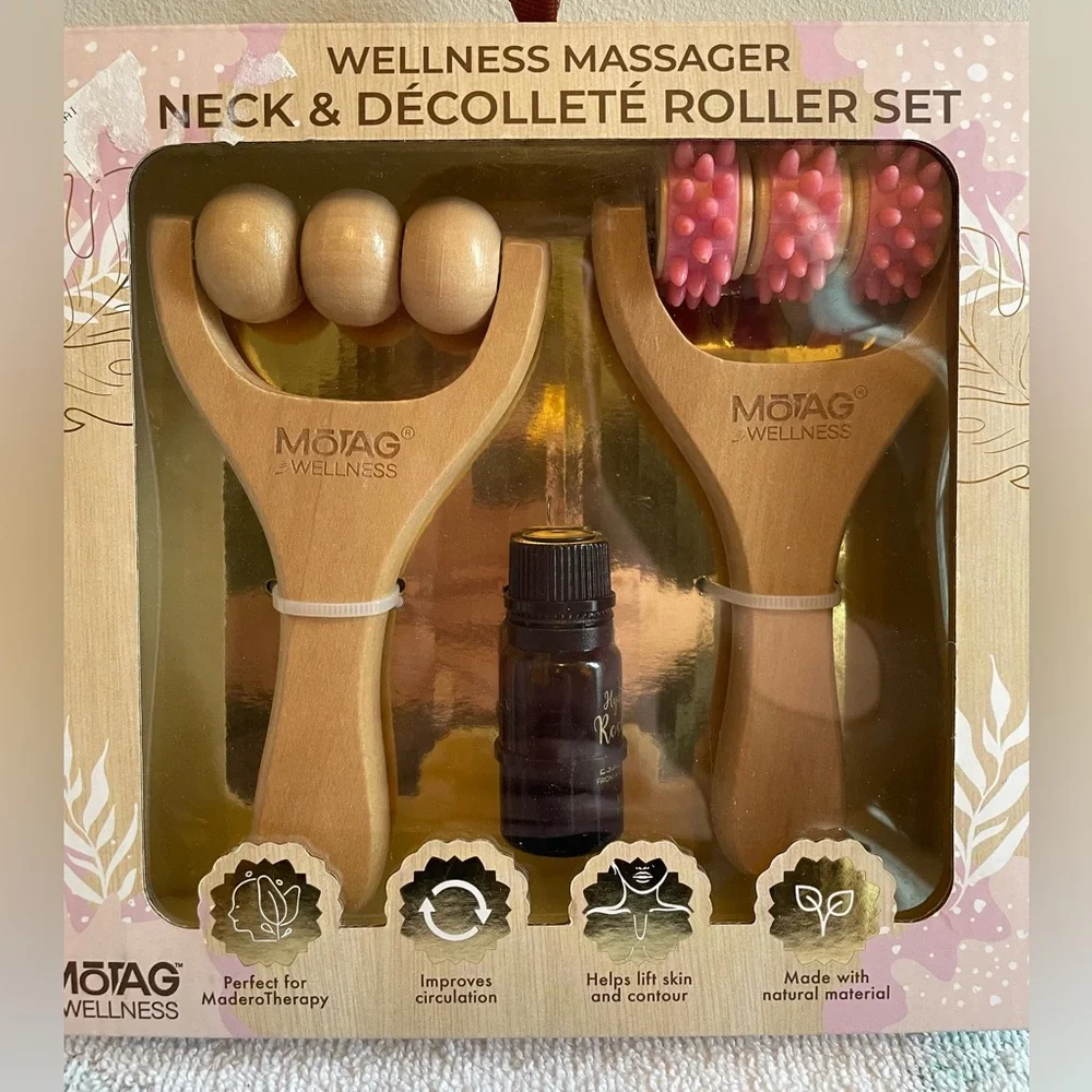 MÖTAG Wellness Neck & Décolleté Roller Set NWT